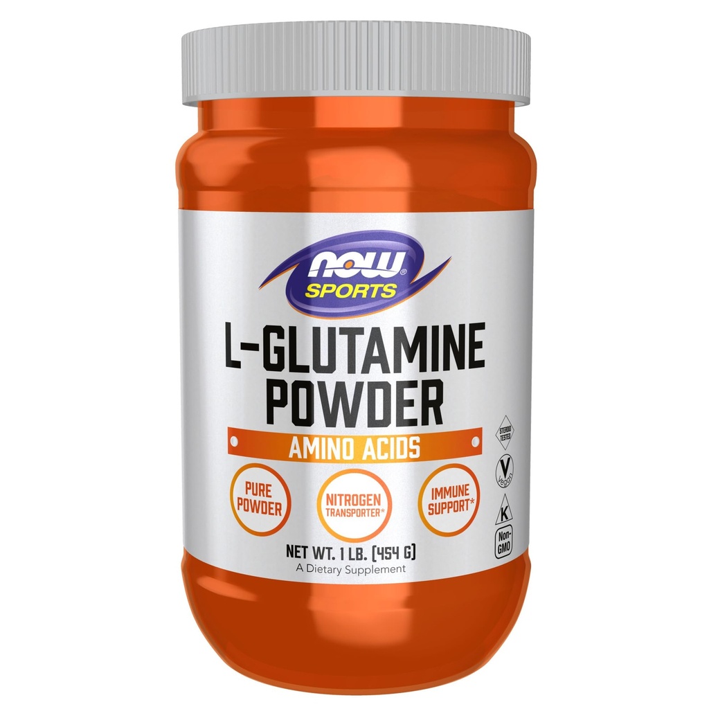 NYT Foods Sports Nutrition, L-glutamiini Pure Powder, typen kuljettaja*, Aminohappo, 1-kiloinen