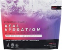 Real Hydration - Organic Fruit-Based Electrolyte Mix - Valmistettu luomuhedelmät & vaaleanpunainen suola - Nollasokeri & Vegan - Hydraation, Immuno & Recovery Support (15 tarjoilut, Mixed Berry)