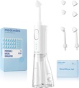 Neti Pot Sinus Rinsing, Cordless Nasal Irrigation System Nasal Rinse Bottle Cleaner Machine, Electric Sinus Rinse System Kit för Sinus Relief & Nasal Care 30 Salt Pods (Large)