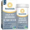Uusi Life Probiootti Adult 50 Plus Probioottikapselit, Päivittäinen täydennys tukee virtsa-, digestiivinen ja immuuniterveys, L. Rhamnosus GG, Dairy, Soy ja gluteeniton, 30 miljardia PMY, 30 kreivi