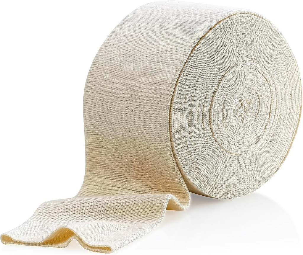 Elastinen tubulaarinen tuki Bandage Koko C, 10M laatikko - luonnollinen väri (2,75" X 33 jalkaa) suurille polvi tuki Bandage - keskikokoinen reisi, puuvilla Spandex
