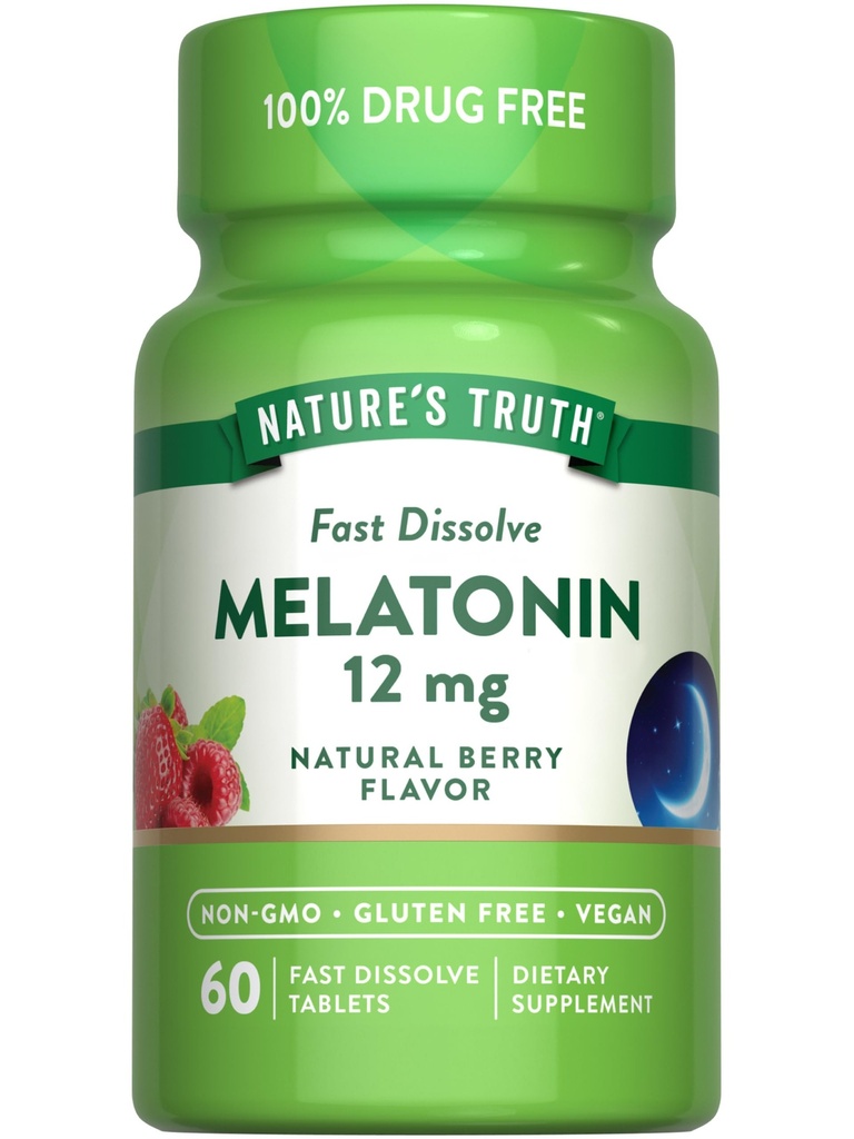 Nature's Truth Melatoniini 12 mg 