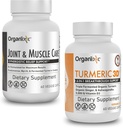 Organixx Turmeric Curcumin (60 kasviskapselia) & nivel - ja lihashoitokapselit (60 kreivi)