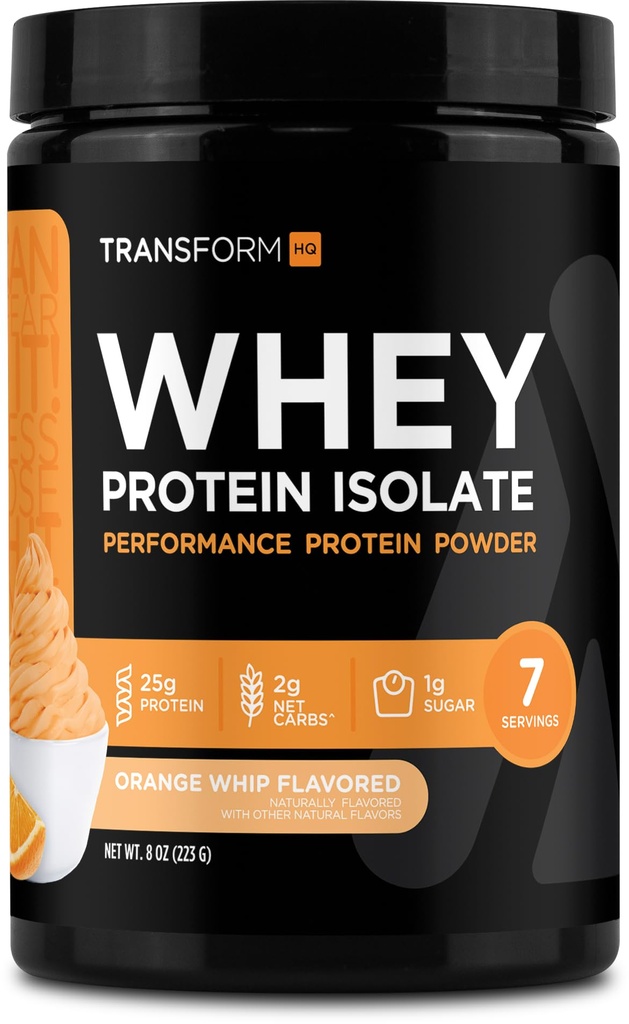 TransformHQ Heraproteiini-isolaatti (WPI) Orange Whip Flavored 7 Servings - Reformance Protein Powder