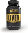 5% Core Liver Support | NAC (N-Acetyl L-Cysteine) 1000mg, Milk Thistle 750mg, L-Glutathione 300mg | Liver Cleanse Detox & Repair Supplement (30 kapslar)