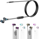 Korvanuket Langallinen Mikrofoni, 5 pakkaus Langalliset kuulokkeet Powerful Heavy Bass, High Definition, kuulokkeet 3,5mm Jack