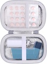 Aenllosi Hard Carrying Case Yhteensopiva Astma Inhalerin kanssa