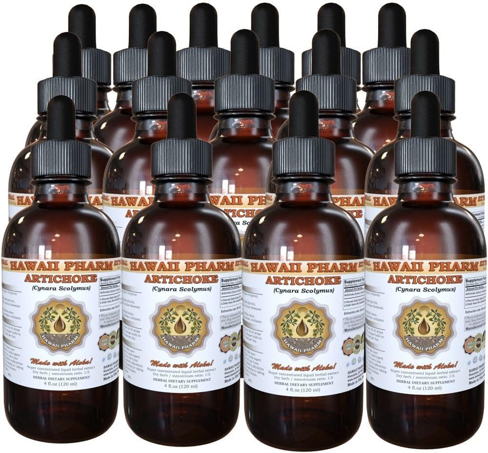 Artisokka Liquid Extract, Luomu artisokka (Cynara scolymus) Tincture 15x4 oz