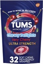 Tums Chewy Delights, Erittäin Cherry 32 Ea Pack of 4 by TUMS