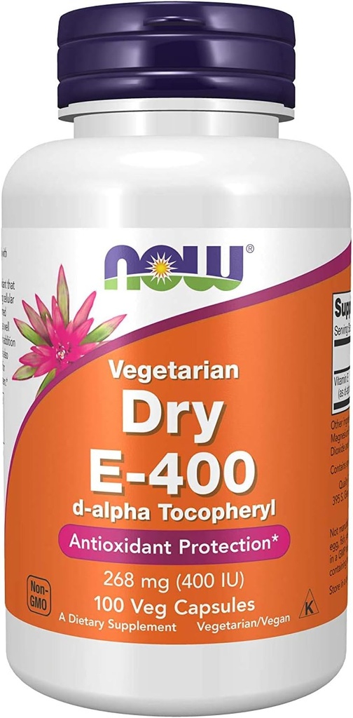 Nu livsmedel vitamin E-400 torr - 100 Caps (2 pack)