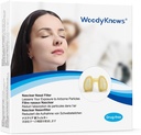 WoodyKnows Nasal Filters, Model 2024, Seasonal Allergies and Industrial Pollution Aid, Public Transportation and Lettle Grooming Protection (Trial S/M/L/XL)