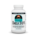Källa Naturals Omega 3-6-9, Essential Fatty Acid Complex för hjärt- och hjärnhälsa * - 120 Softgels