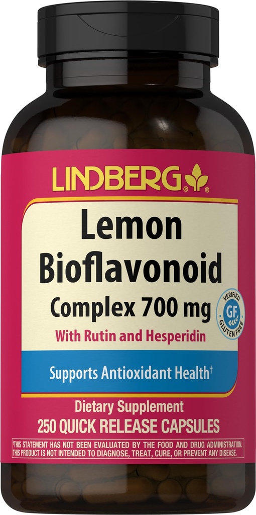 Lindberg Lemon Bioflavonoid Complex ... 700 mg... 250 kapselia...