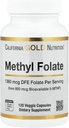 Lake Avenue Metyyli Folate, 800 mikrog, 120 kasviskapselit, ravitsemus