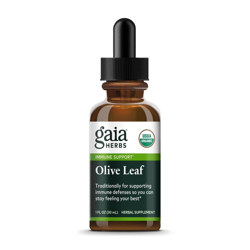 Gaia Yrtit Olive Leaf 1 Fl Oz, Liquid Extract