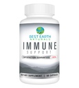 Best Earth Naturals Immuuni tuki täydentää - Multi Vitamiinit aikuisille C-vitamiini 30 mg, E-vitamiini 30 Iu, Turmeric, Sienet, Valkosipuli täydentää & enemmän - 60 kapselia