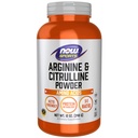 Now Foods Sports Nutrition, Arginine & Citroline Powder, 1:1 suhde, Aminohappo, 12-Ounce