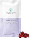 Feminity Smooth kuin Silk+ 30-päivä täyte emättimelle kuivuus (60 Softgels)