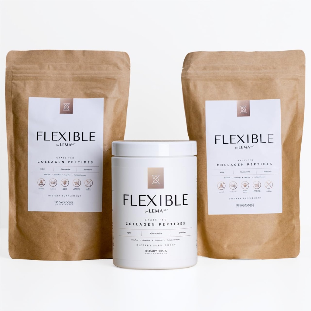 LEMalab Flexible Collagen Peptides Powder 3- Month Supply 
