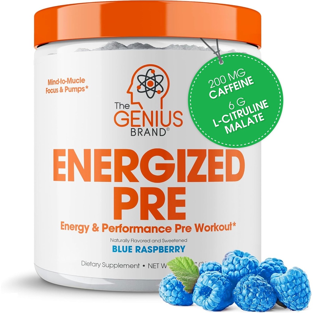 Genius Energized Pre Treenout Powder 