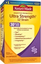 Luonto Made Ultra Strength 12 Kanta Ruoansulatuskanavan probiootit, Probiootit naisille ja miehille, 25 Probiootit kapselit, 25 päivän tarjonta