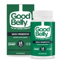 GoodBelly Probiootti Kapselit digestiivisen terveyden Vegaani Probiootti täydentää 10 miljardia live kulttuurit . Probiootit naisille ja miehille... 30 kapselia