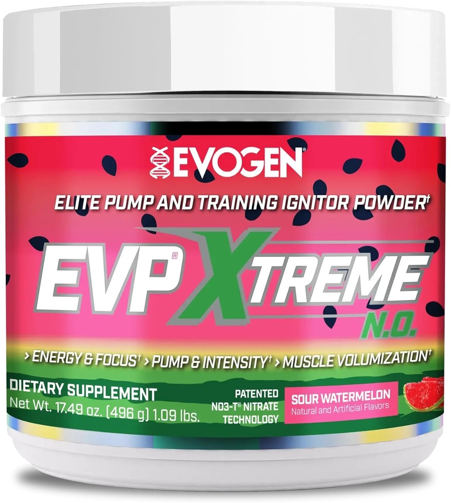 Evogen EVP Xtreme NO - Pre workout Powder for Men & Women ...