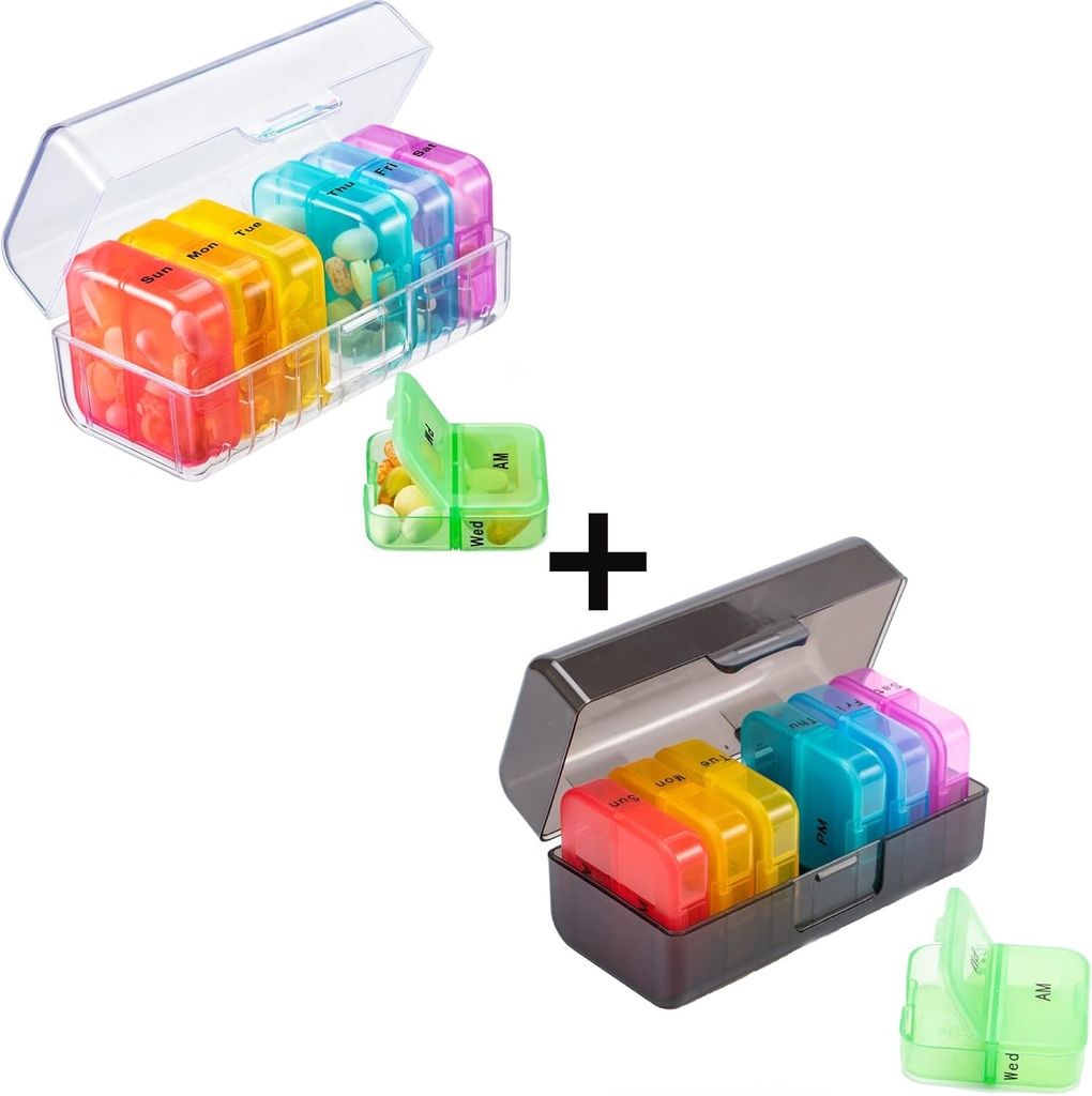 Pill Organizer 2 Kertaa päivässä