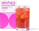MIXHERS Hertime PMS - Hormonaalinen tuki naisille - PMS & Menstrual Comfort - Chasteberry, Peony Roots, Siperian Ginseng - Sugar Free - Granaattiomena