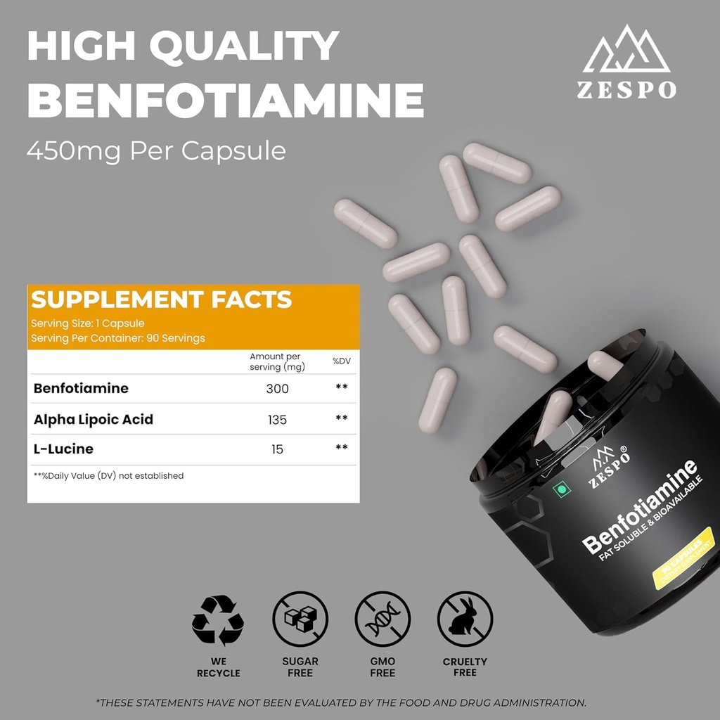 Benfotiamiini 450 mg 