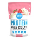 Portit Master CFM Hera-isolaattiproteiinijauhe, 2 LB, 23g matalakarb, vähärasvainen, kylmäkäsitelty, nopea absorbointi, lihasten kasvu & Recovery Support (Strawberrys & Cream)