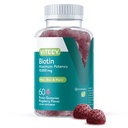 Vitey Biotin Gummies hiukset ihon ja kynsien - Biotin hiusten kasvua Gumies - 10,000 mikrog - Vegan, Gluteeniton, ei-GMO 60 Count