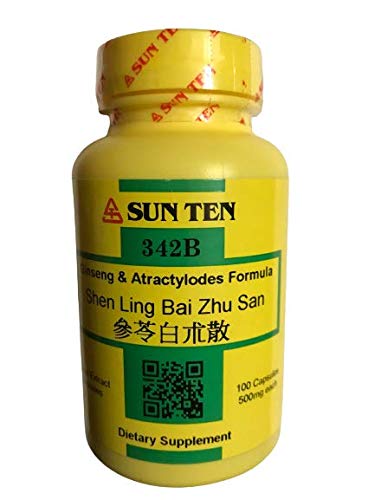 Sun Ten - Ginseng & Atractylodes Formula Capsules / Shen Ling Bai Zhu San /