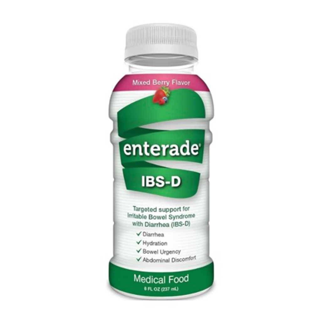 enterade IBS-D Juomaa IBS Relief of Oireet Irritable Bowel oireyhtymä ripuli (IBS-D), Mixed Berry (12 pullot, 8oz Each)