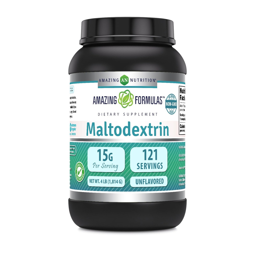 Hämmästyttävä Formula Maltodekstriini 15 Grams per Serving 121 Tarjoilut ... 4 Lb Powder Supplement 
