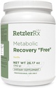 HormoneSynergy Metabolic Recovery Formula - Optimal Gastrointestinal, Hepatisk och Intestinal GHI Support - Sugar och Stevia Free Vanilla