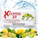 Krampade Kalium Magnesium Supplement Elektrolyyttejä Powder - 50 mg Mag + 2000 mg K, > 2X Kookosvettä enemmän ...