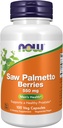 NOW Foods Supplements, Saw Palmetto Berries (Serenoa repens) 550 mg, Mäns hälsa *, 100 Veg kapslar