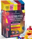 Avainaineet 40 pakkaus Monivitamiini Hydraation pakkaukset - 5 herkullisia makuja - Elektrolyyttejä Powder Packetit Ei sokeria - Ei kaloreita, gluteeniton, Keto - 40 tarjoilut - Valmistettu USA