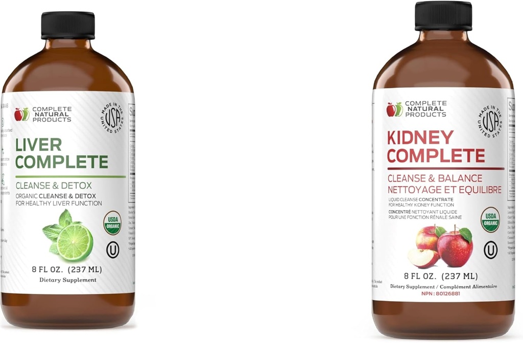 Complete Natural Tuotteet Maksa Complete 8oz & Munuaiset Complete 8oz Bundle