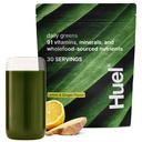 Huel Daily Greens Lemon & Inkivääri ... Superfood Greens Powder... 91 Vitamiinia, kivennäisaineita ja kokonaisruokaa sisältävät ainesosat...
