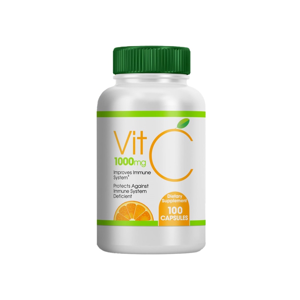 Geneerinen C-vitamiini 1000 mg, 100 kapselia, ravintolisäkapselit