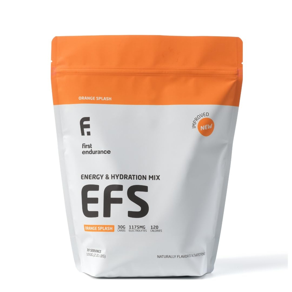 Första uthållighet EFS Sport Drink Mix Orange Splash