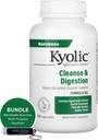 Worldwide Nutrition Bundle: Kyolic Aged Garlic Extract 200 Veggie Tablets Formel 102 Cleanse & Digestion - Berikad med Garlic Ginger Supplement - 200 grejer med Multi-Purpose Key Chain