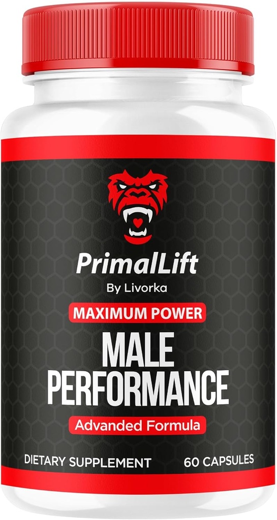 Primal Lift, Primal Lift for Men, Primal Lift Kapselit, Primal Lift lisäravinteet, Primal Lift Kaikki Natural Support, Primal Lift Advanced Formula, 60 kapselia 1 kuukauden ajan