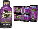 5-timmars ENERGY Extra Strength Energy Shot, Grape Flavor, 30 Count, 1,93 oz., Zero Calories & Sugar-Free 230 mg Caffeinated Energy Shot, Amino Acids & B Vitamins, Kosttillskott