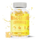HMB ja Leucine Gummies, 3000 mg HMB ja L-leusiini täydentää lihasten Recovery, lihasmassaa ja parantaa kestävyyttä, miesten ja naisten, ei GMO, vegaaninen, gluteeniton, sitruunan maku, 120 Gummies
