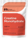 Micro Ingredients Creatine Monohydrate Powder 1 kg (2,2 Lbs), 5000mg Per Serv, Micronized Creatine Powder, Unflavored, No Filler, Keto & Vegan, Easy Dissolve, Pre Workout för kvinnor & Män *