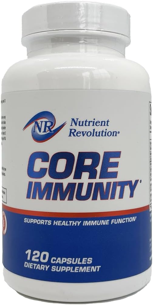 CORE Immunomy Health Supplement - Daily Immune Booster & Multivitamiini - Quercetin & Bromelain - Antioksidantti & vapaa radikaali suoja - 120 t.