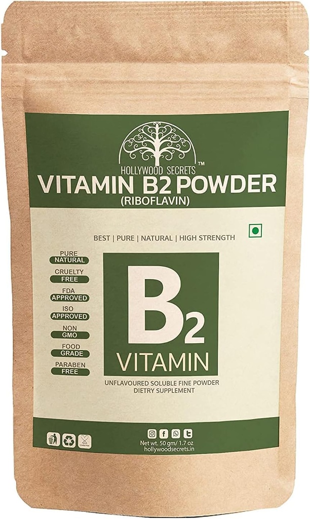 OTA-vitamiini B2 Riboflaviinijauhe 50gm